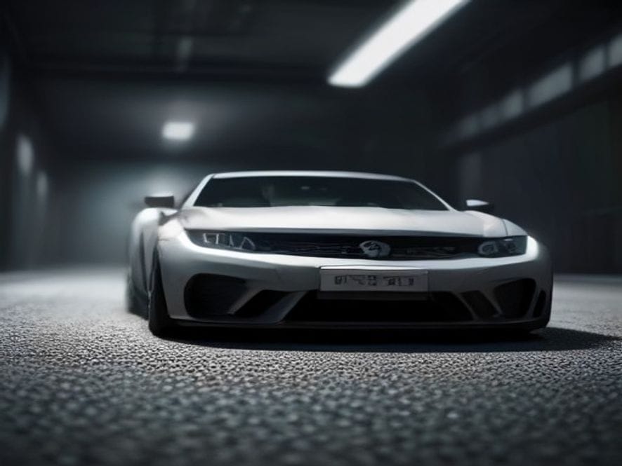 Ceramic coated car with deep gloss finish