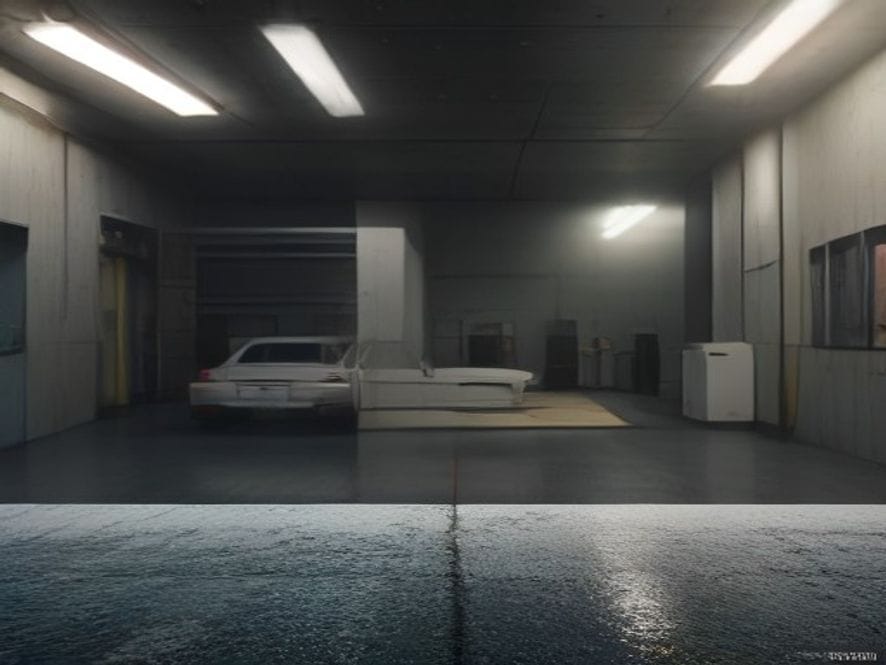 Luxury car wash bay used by Baz Car Wash